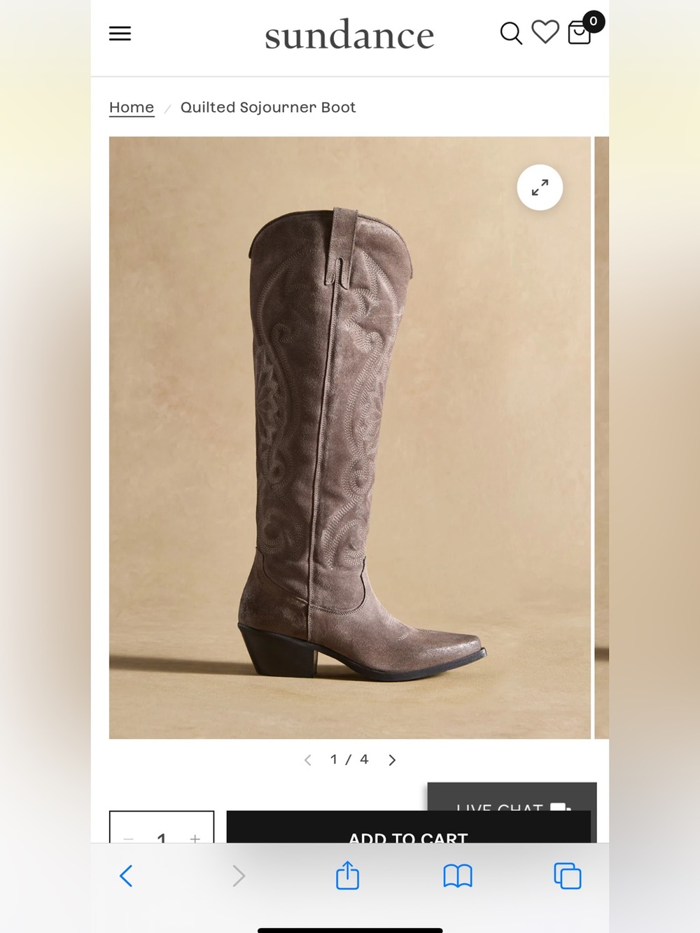 Quilted Sojourner Boot